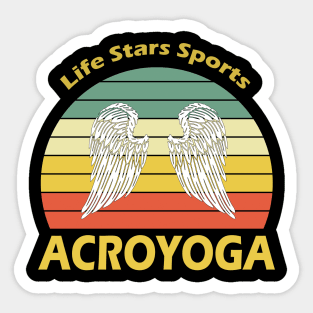 Sports Acroyoga Sticker